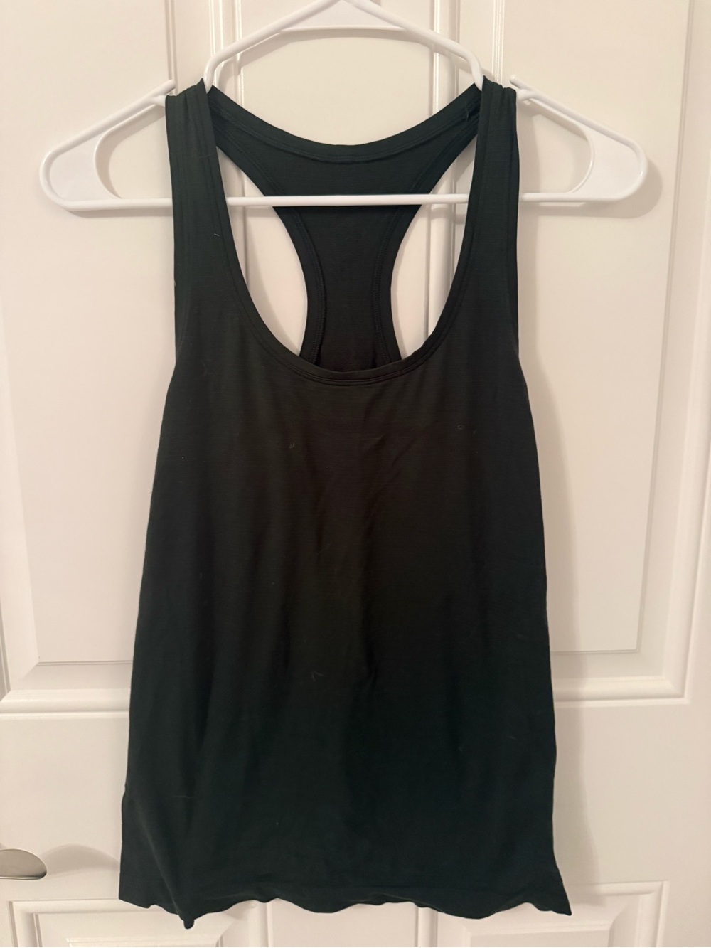 Lululemon Dark Green Swiftly Racerback Tank Top - Women